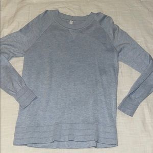 Light Blue lulu lemon long sleeve Size Large